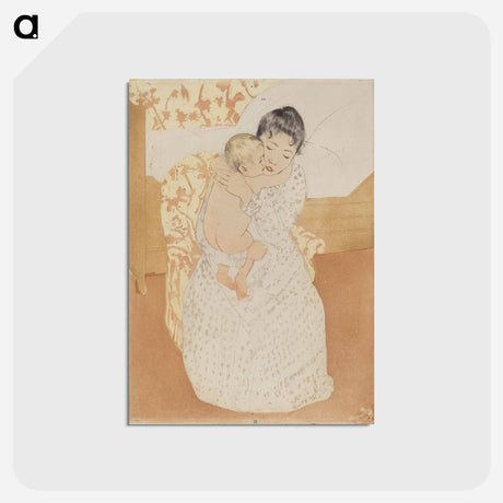アートポストカード-Maternal Caress - メアリー カサット Postcard.