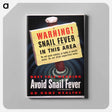 アートパネル-Warning--Snail Fever (Schistosomiasis) in this Area
 - 国立医学図書館 Canvas.