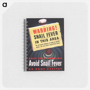 アートメモ帳-Warning--Snail Fever (Schistosomiasis) in this Area
 - 国立医学図書館 Memo.