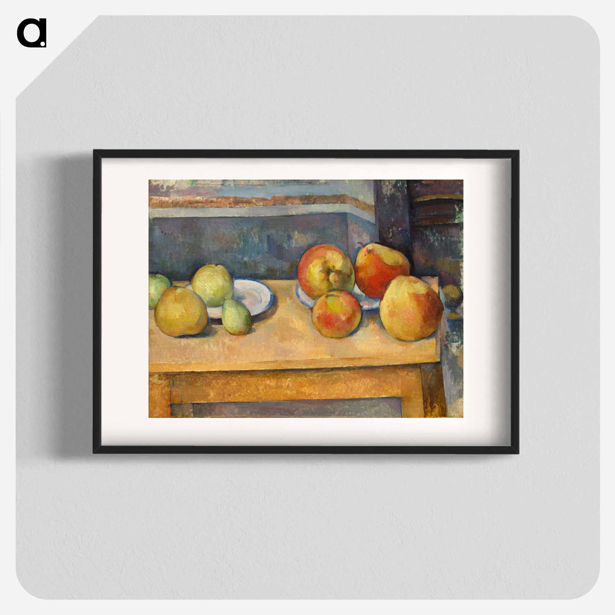 Still Life with Apples and Pears - Paul Cezanne Poster.