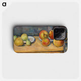 Still Life with Apples and Pears - Paul Cezanne Phone Case.