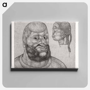 アートパネル-Perseus (The joke triumphed over the suffering)
 - パウル クレー Canvas.