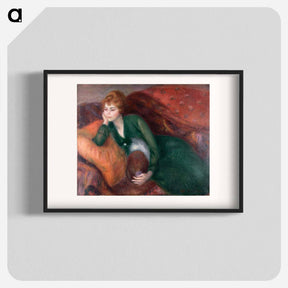 アートポスター-Young Woman in Green
 - セントルイス美術館 Poster.