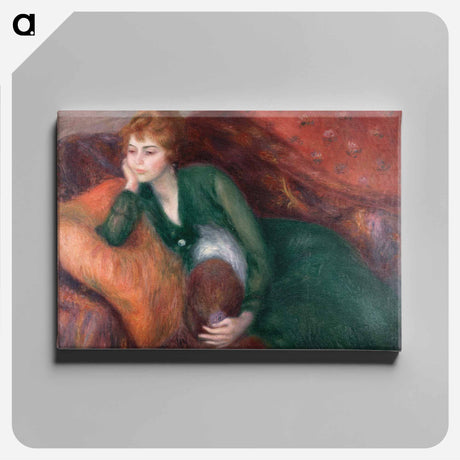 アートパネル-Young Woman in Green
 - セントルイス美術館 Canvas.