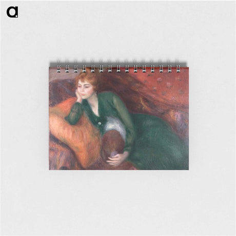 アートメモ帳-Young Woman in Green
 - セントルイス美術館 Memo.