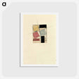 アートポストカード-Composition (Study) - テオ ファン ドゥースブルフ Postcard.