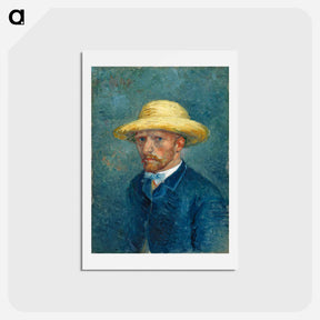 アートポストカード-Portrait of Theo van Gogh - フィンセント ファン ゴッホ Postcard.