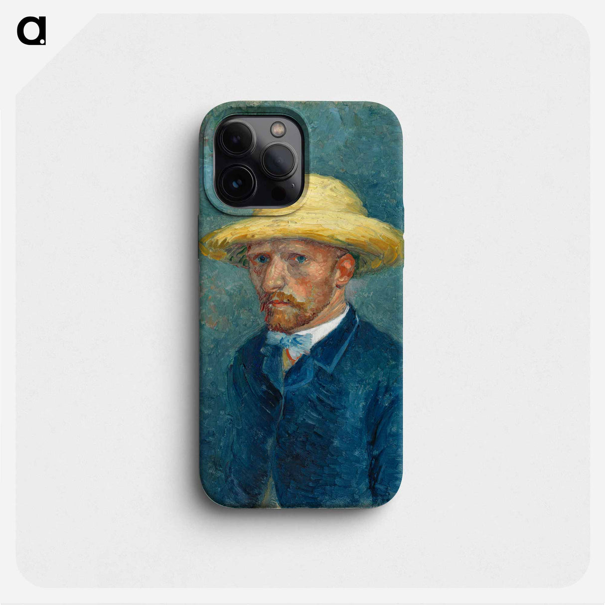 Portrait of Theo van Gogh - フィンセント ファン ゴッホ Phone Case.