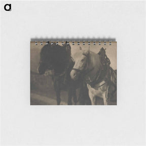 アートメモ帳-Horses during 20th century photo - アルフレッド スティーグリッツ Memo.