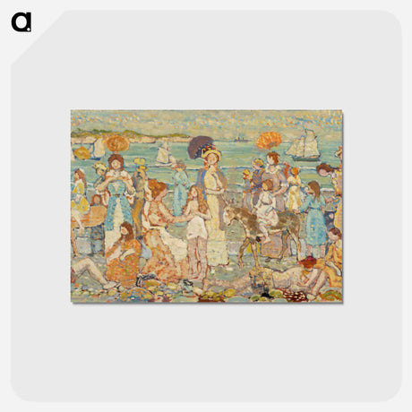 アートポストカード-The Beach No. 3
 - バーンズ・コレクション Postcard.