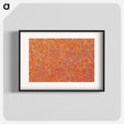 アートポスター-Abstract Orange Pattern
 - 大英図書館 Poster.