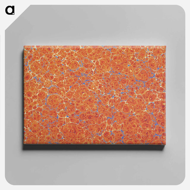 アートパネル-Abstract Orange Pattern
 - 大英図書館 Canvas.