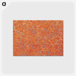 アートポストカード-Abstract Orange Pattern
 - 大英図書館 Postcard.