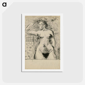 アートポストカード-Female Nude
 - シプリアン マジェルニク Postcard.