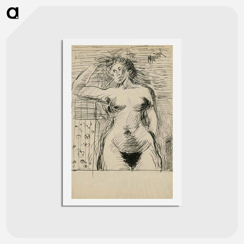 Female Nude
 - シプリアン マジェルニク Postcard.
