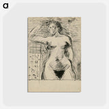 アートポストカード-Female Nude
 - シプリアン マジェルニク Postcard.