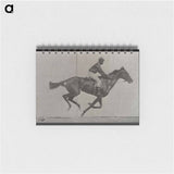 アートメモ帳-Galloping Horse and Rider
 - エドワード マイブリッジ Memo.
