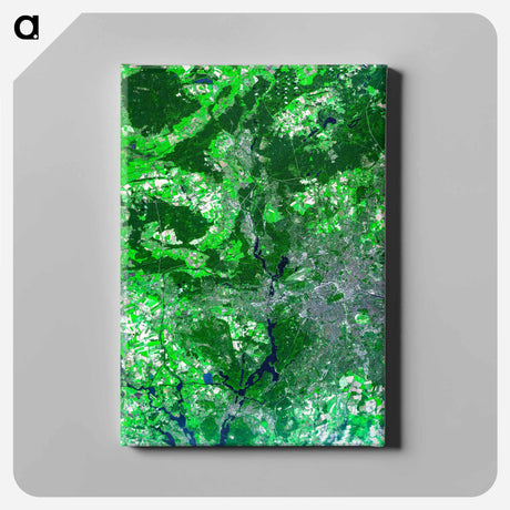 アートパネル-Aerial View of Berlin
 - 上空からの地球 Canvas.