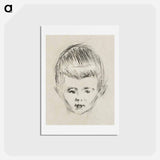 アートポストカード-Andreas Schwarz - エドヴァルド ムンク Postcard.