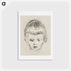 アートポストカード-Andreas Schwarz - エドヴァルド ムンク Postcard.