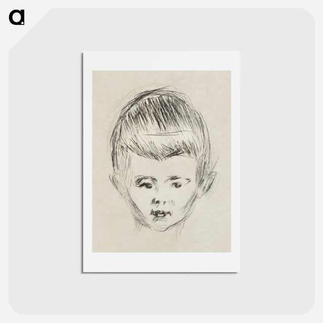 アートポストカード-Andreas Schwarz - エドヴァルド ムンク Postcard.