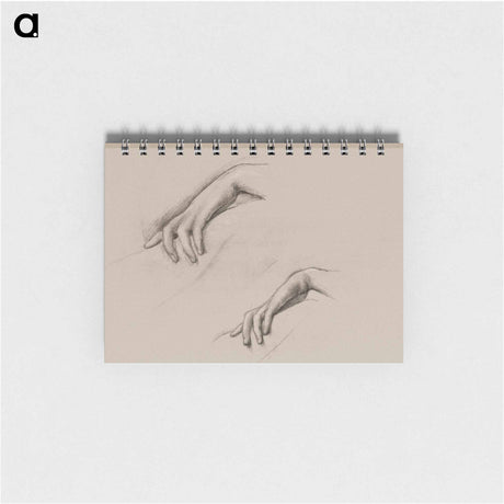 アートメモ帳-Studies for a Hand in The Godhead Fires - エドワード バーン ジョーンズ Memo.