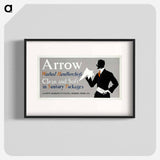 Arrow washed handkerchiefs - エドワード ペンフィールド Poster.