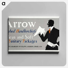 アートパネル-Arrow washed handkerchiefs - エドワード ペンフィールド Canvas.