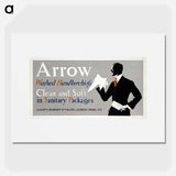 Arrow washed handkerchiefs - エドワード ペンフィールド Poster.