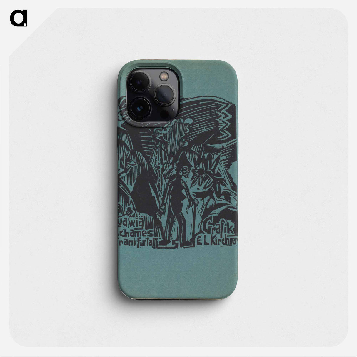 Ludwig Schames, Graphic Art - エルンスト ルートヴィヒ キルヒナー Phone Case.