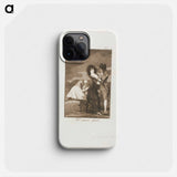 Two of a Kind - Francisco de Goya Phone Case.