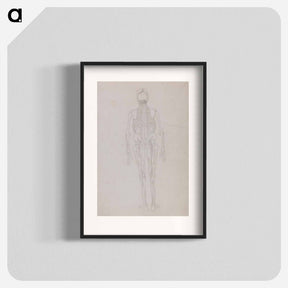 アートポスター-Human Figure, Posterior View
 - ジョージ スタッブス Poster.
