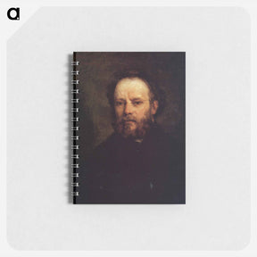 アートメモ帳-Portrait of Pierre Joseph Proudhon - ギュスターヴ クールベ Memo.