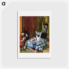 アートポストカード-Pierre with Wooden Horse - アンリ マティス Postcard.