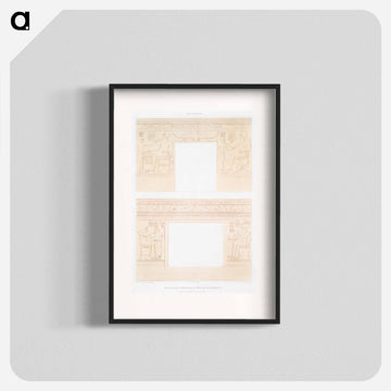 Gynaeceum of Ramses III Decorations
 - エジプト美術史 Poster.