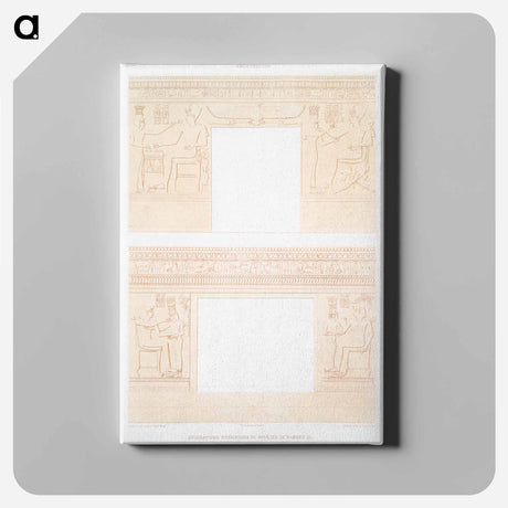 アートパネル-Gynaeceum of Ramses III Decorations
 - エジプト美術史 Canvas.