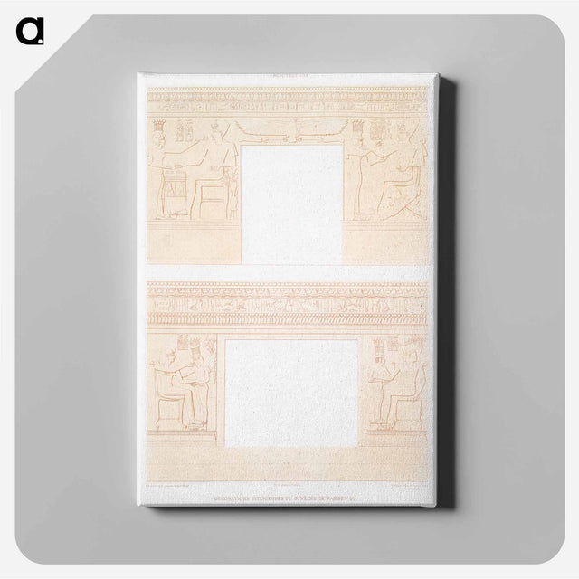 アートパネル-Gynaeceum of Ramses III Decorations
 - エジプト美術史 Canvas.