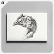 アートパネル-Head of a dead chicken - ジャン ベルナール Canvas.