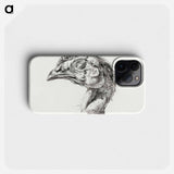 Head of a dead chicken - Jean Bernard Phone Case.