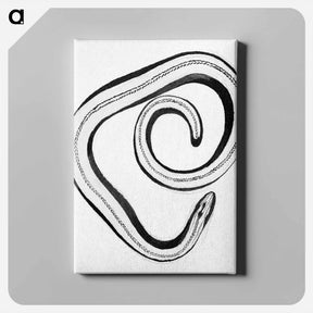 アートパネル-Hazelworm - ユリー デ フラーハ Canvas.
