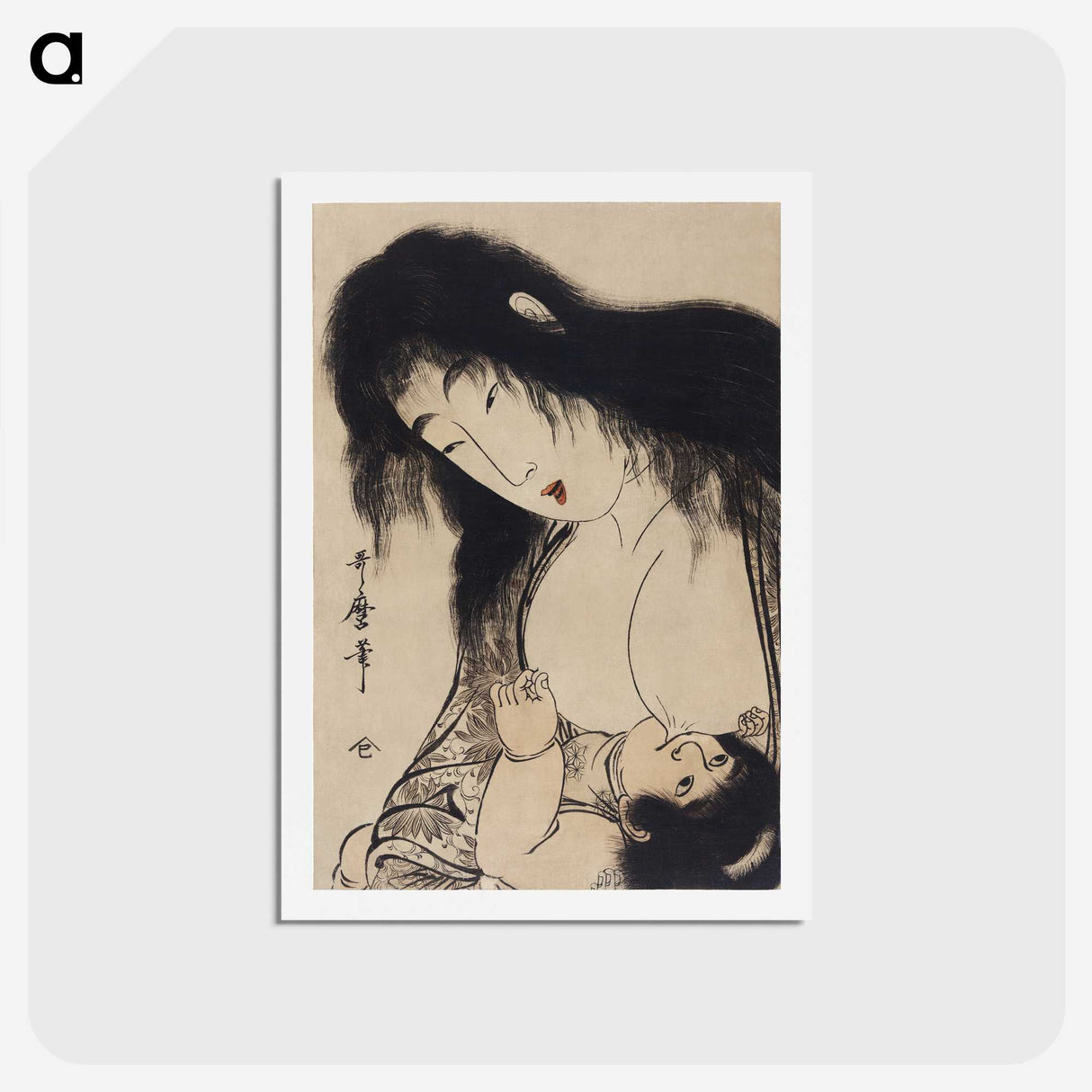 2-49_Kitagawa-Utamaro_hagaki