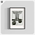 アートポスター-Will You Be A Free Man Or Chained
 - 国立医学図書館 Poster.