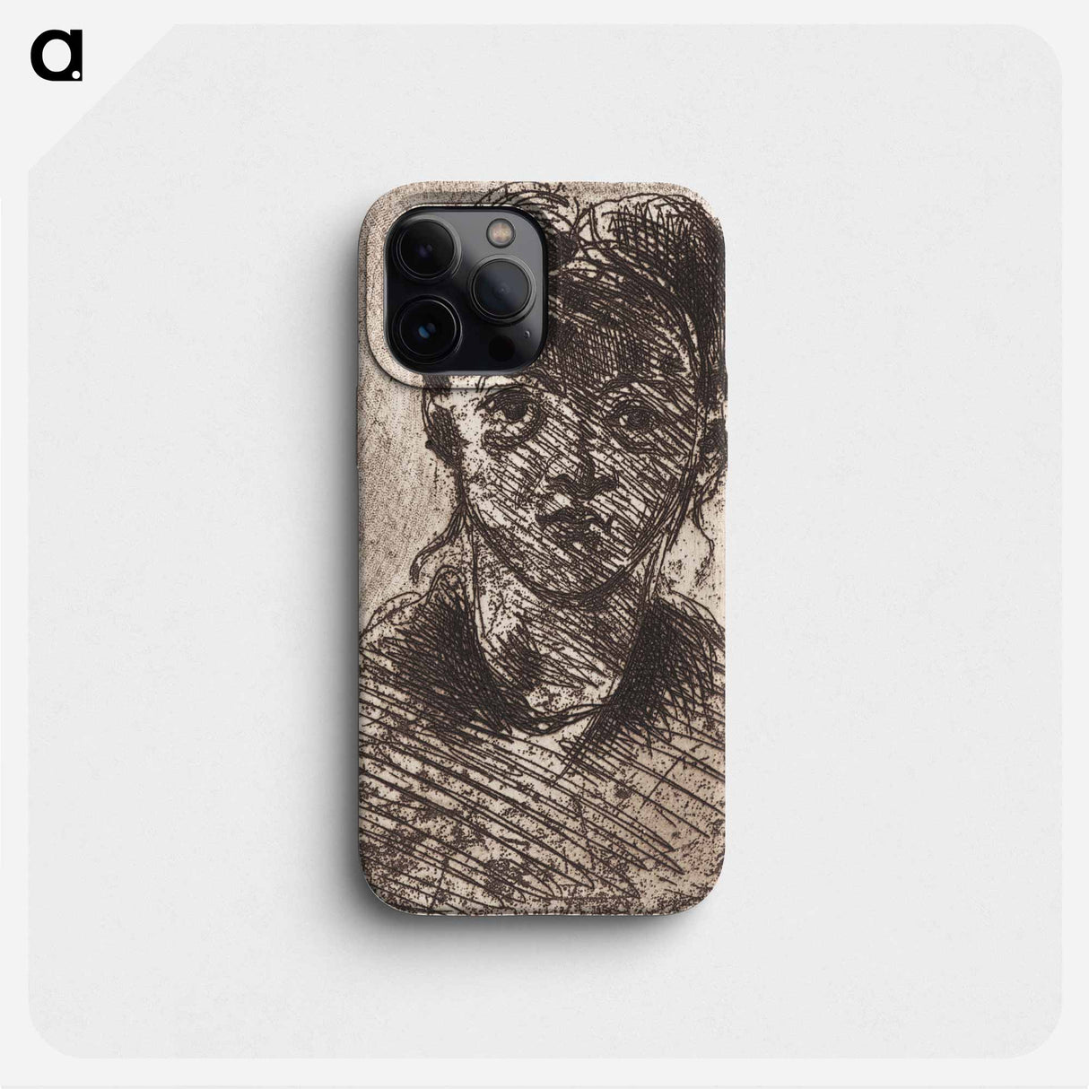 Young Girl - Paul Cezanne Phone Case.