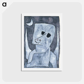 アートポストカード-Angel Applicant
 - パウル クレー Postcard.