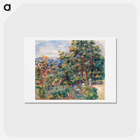 アートポストカード-Le Béal - ピエール オーギュスト ルノワール Postcard.