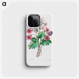 The Chinese primrose - ピエール ジョゼフ ルドゥーテ Phone Case.