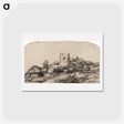アートポストカード-Landscape with a Square Tower - レンブラント ファン レイン Postcard.
