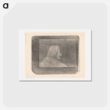 Fantasie: heksachtige kop naar rechts
 - サミュエル ジェスルン Postcard.