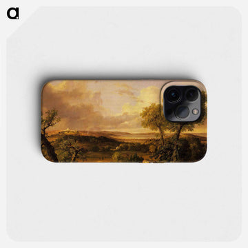 View of Boston - トーマス コール Phone Case.