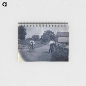アートメモ帳-Benjamin Eakins and Samuel Murray with bicycles - トーマス エイキンズ Memo.
